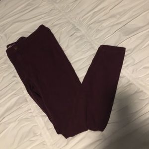 Red (maroon) Skinny Jeans Jeggings